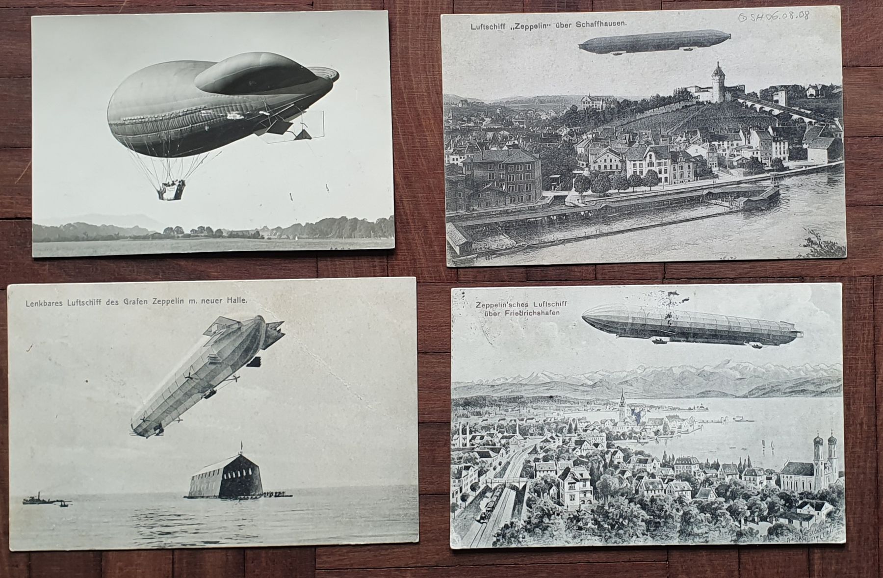 Cartoline postali: 12 Zeppelin-Karten – Usato da Kreuzlingen venduto da Rschweiz1 3