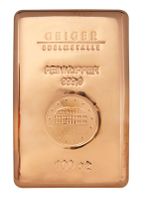 Feinkupfer Barren Geiger 100 Unzen