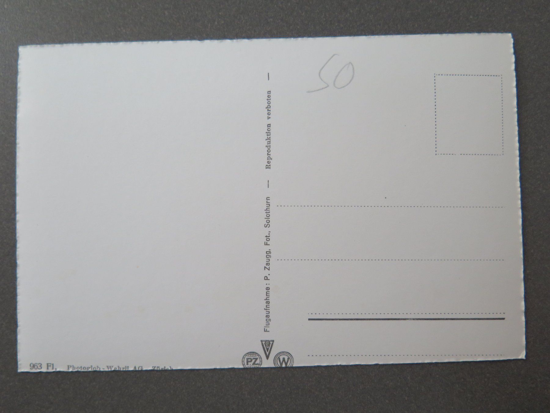 Cartoline postali: OENSINGEN - FLUGAUFNAHME – Usato da Wittenbach venduto da lipasal 1