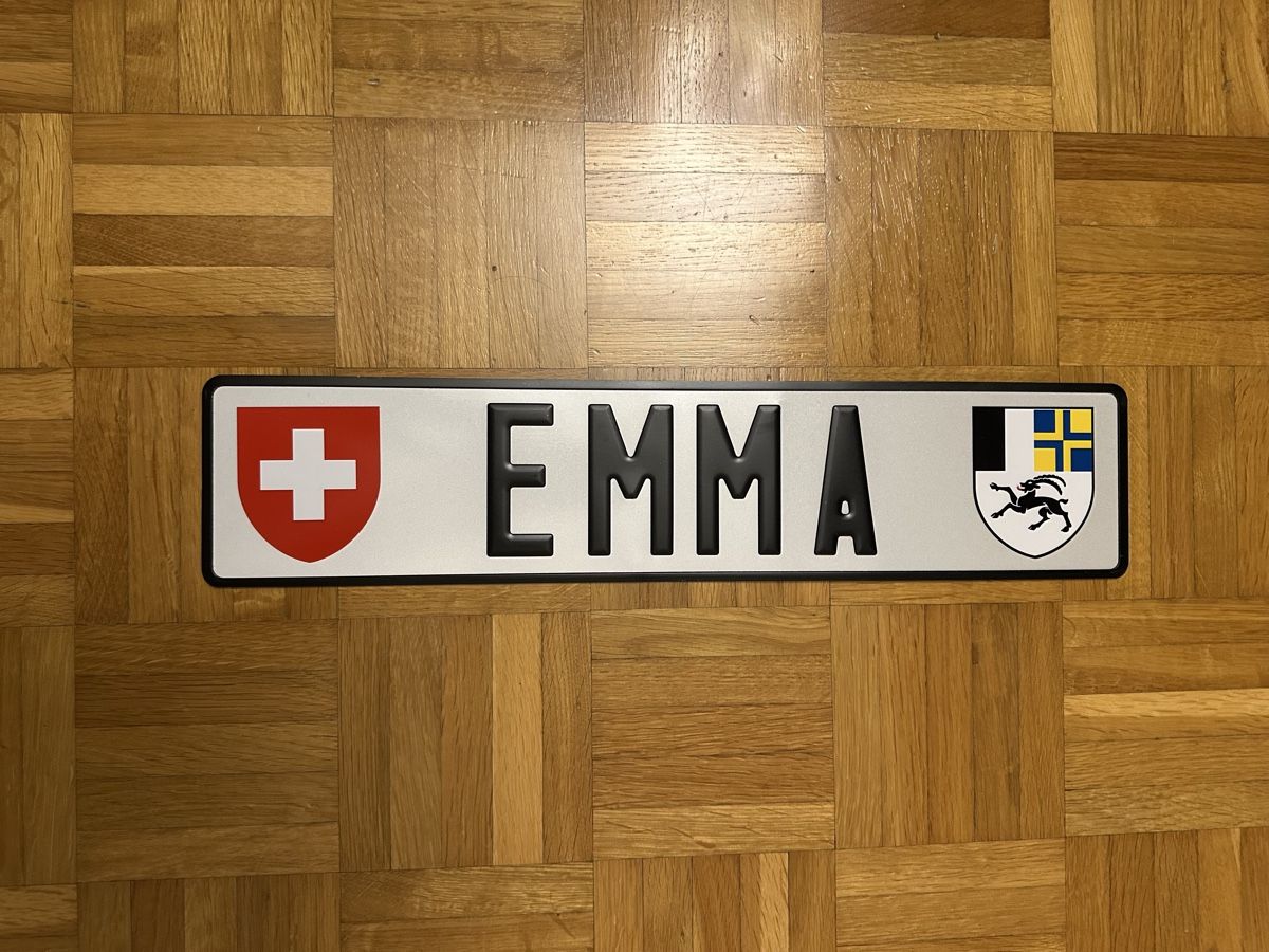 Insegne: Namensschild – Usato da Winterthur venduto da ani_6p9f