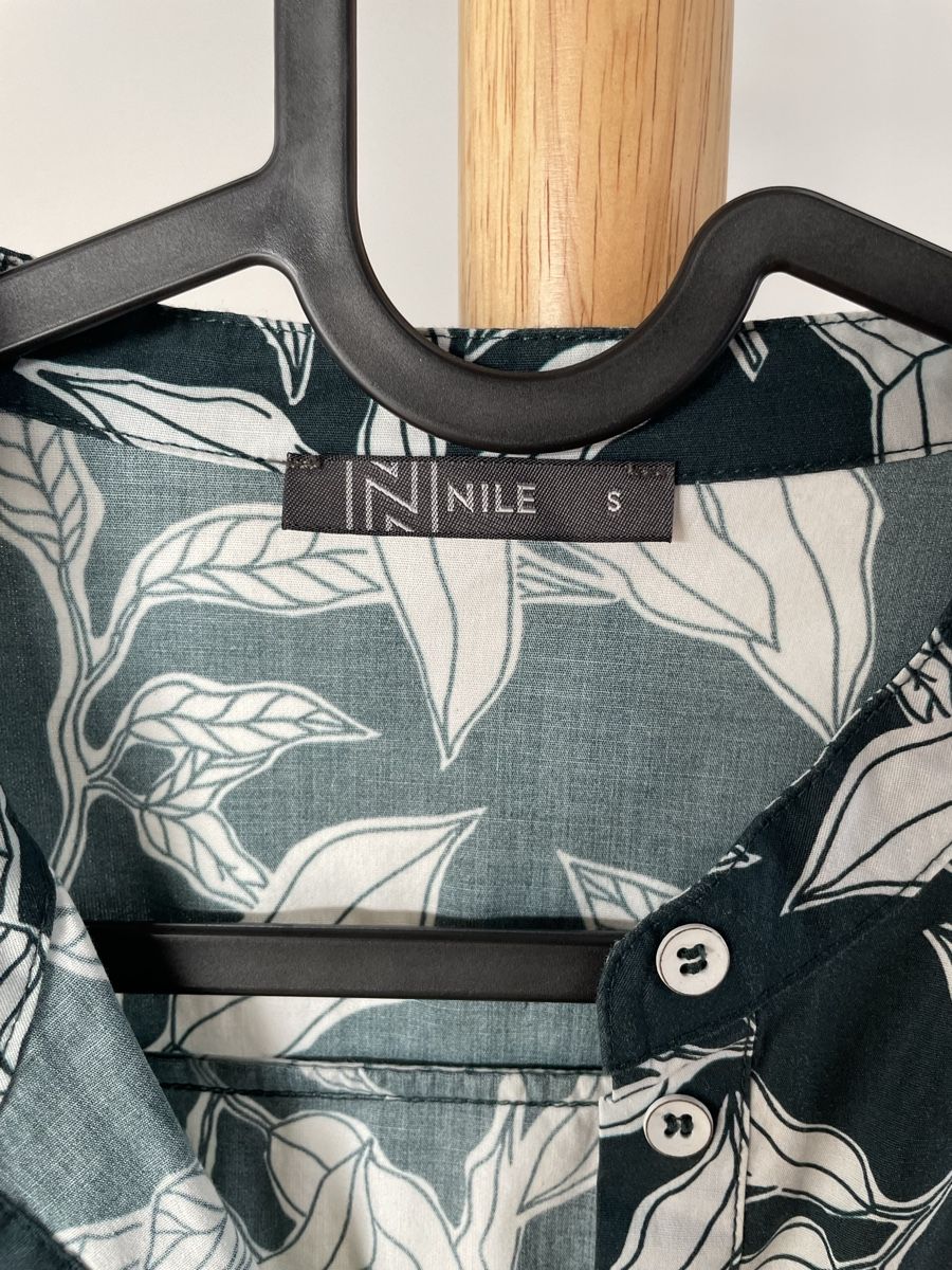 Nile Camicette: NILE Bluse, Gr. S, Dunkelgrün – Usato da Zollikofen venduto da Prosecco7 1