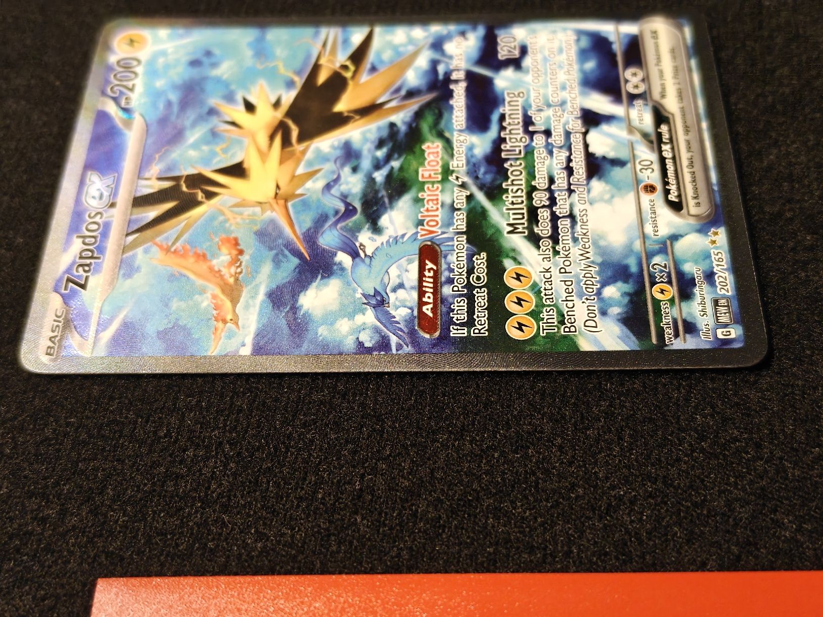 Pokémon Carte collezionabili: Zapdos ex 202/165 SAR – Nuovo (secondo la descrizione) da Schaffhausen venduto da Chingy_ 2