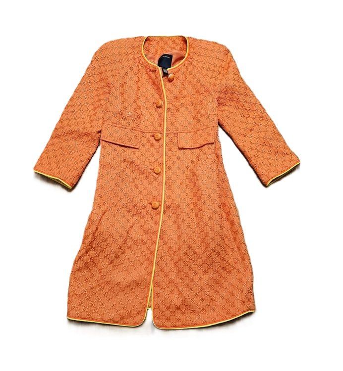 Roberto Cavalli Giacche: Neuw. Class Roberto Cavalli Jacke / Blazer Orange Seide – Nuovo (secondo la descrizione) da Füllinsdorf venduto da Sunnebliemli7