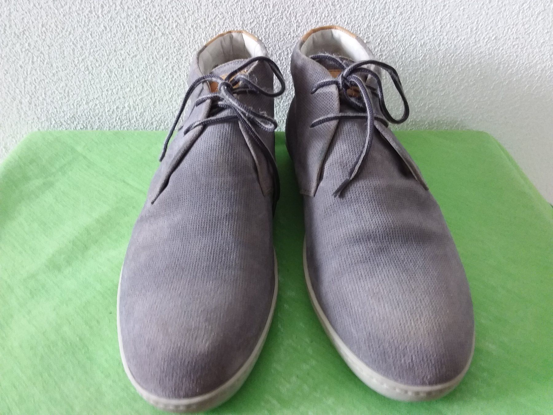 Santoni Herrenschuhe: SANTONI Schnürschuh, Wildleder, Gr 42 / 7,5 – Gebraucht aus Uitikon Waldegg von Risibisi7 3