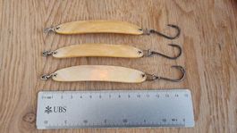 Schlepplöffel Perlmutt Perlmuttspangen Makassar 100mm