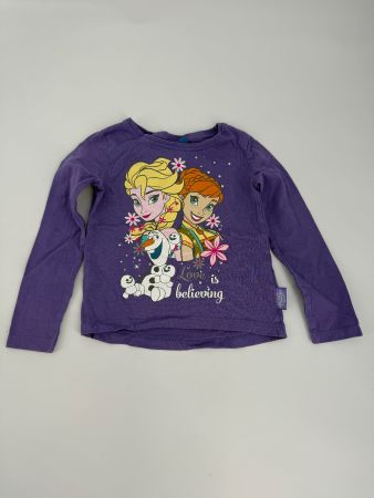 Langarmshirt Gr. 92 mit Frozen Print von Disney