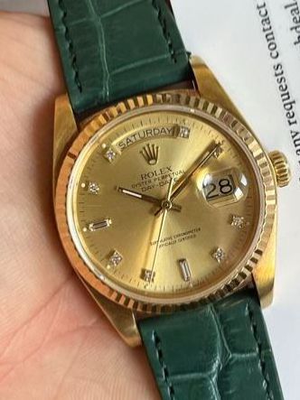 Rolex Orologi: Rolex Daydate 18038 18K Gold – Usato da Genève venduto da 3M_JR