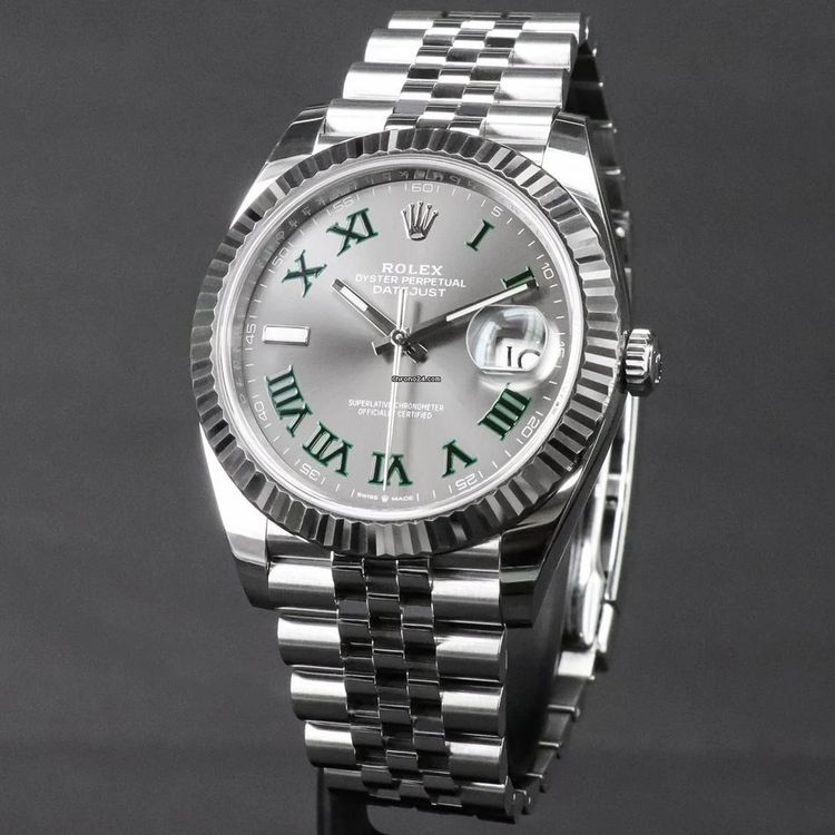 Rolex datejust discount 41 jubilee schwarz