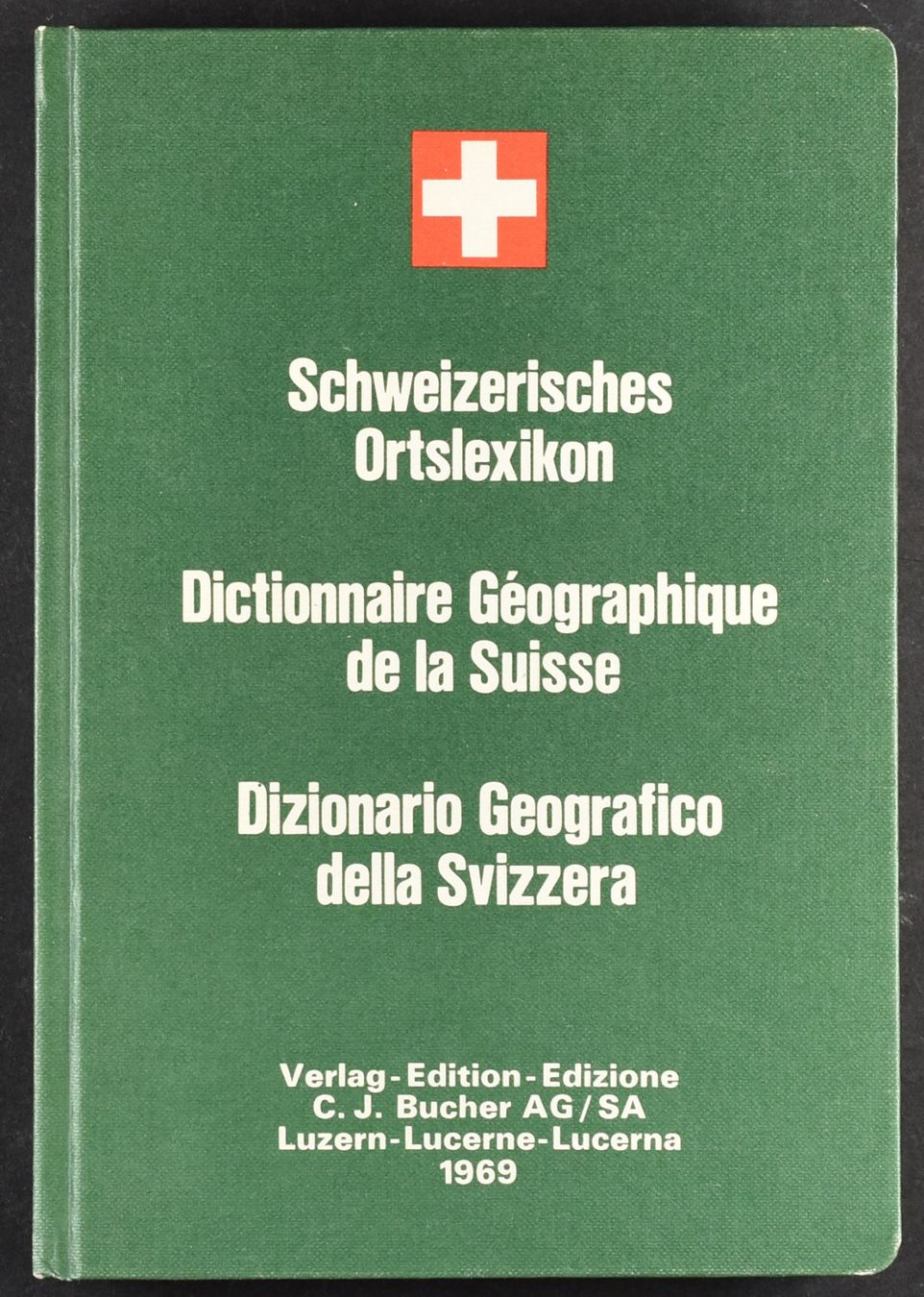 Bücher: SCHWEIZERISCHES ORTSLEXIKON 1969, gut erhalten – Gebraucht aus Wetzikon ZH von 2ndandvintage