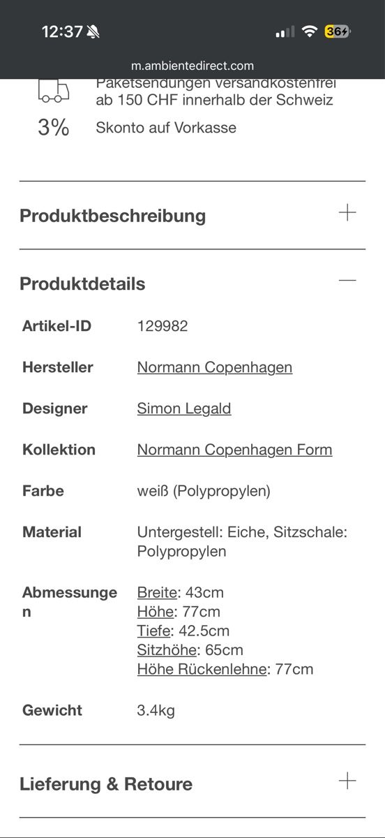 Normann Copenhagen Sgabelli: Normann Copenhagen Form Bar Stools - Pair in Great Shape! – Usato da Zürich venduto da wut_25df 5
