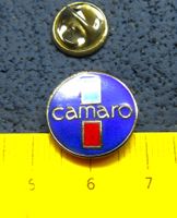 CAMARO CHEVROLET AUTO LOGO SCHMUCK-PIN ENAMEL SILBRIG KLEIN