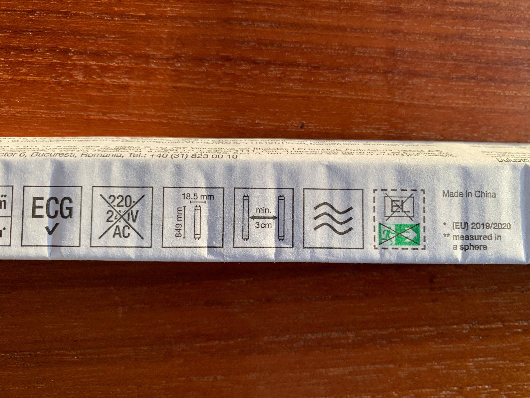 Lampade: 2 Led Röhren T5, 859 mm – Usato da Cham venduto da hemst 4