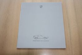 Porsche 928 S Prestige Prospekt 1986