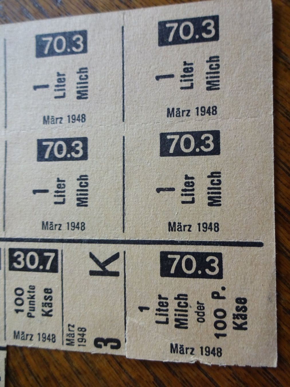 Schweizer Armee Uniformi: Essensmarken 2. Weltkrieg – Usato da Cham venduto da mktreasure 4