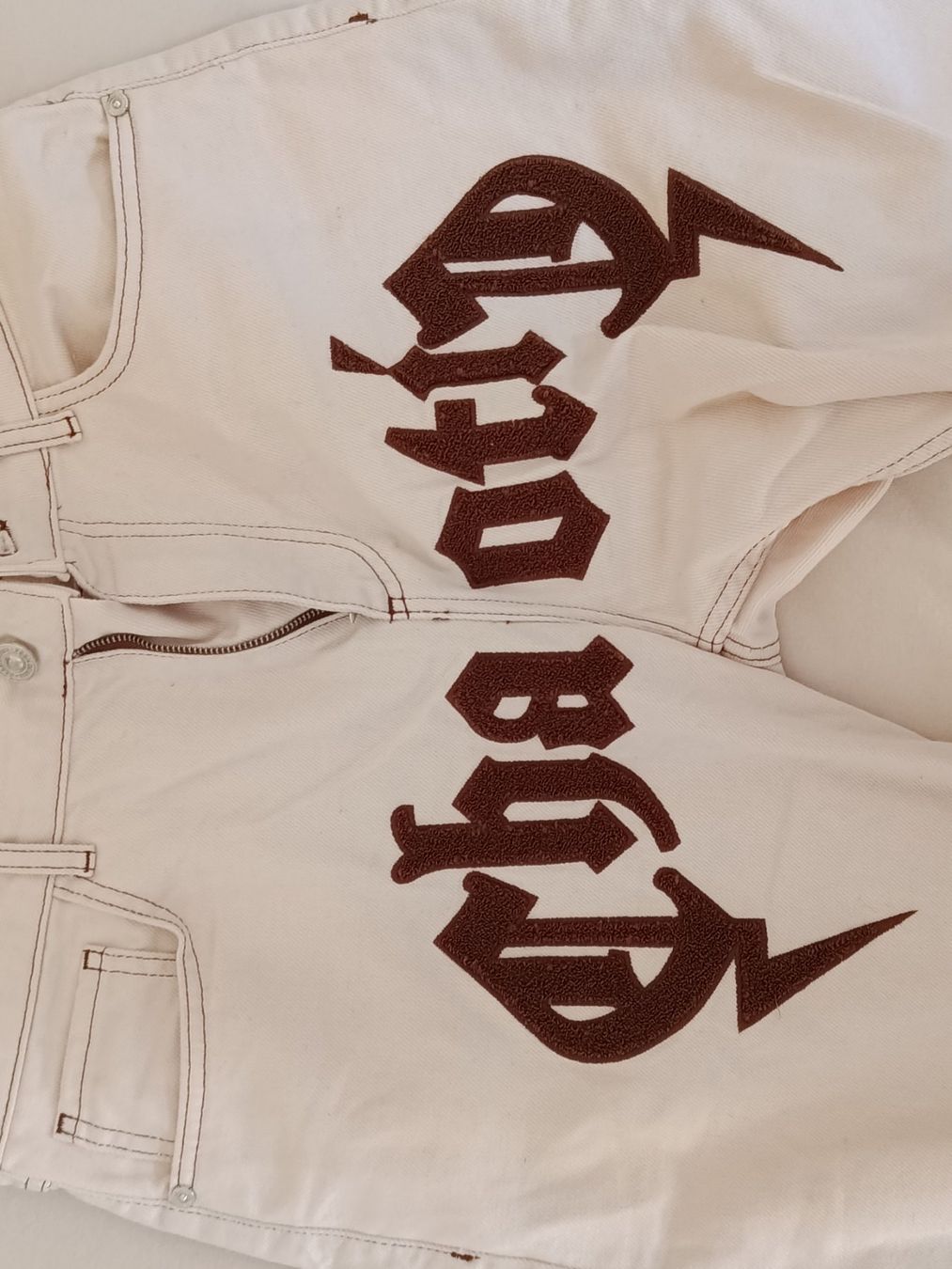 Pantaloni: Pantaloni bianchi Caotic – Usato da Bellinzona venduto da vin_jm7f 3