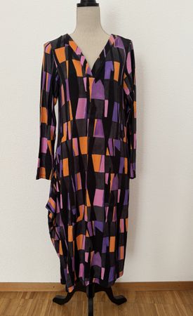 Luukaa Robe - Taille 40 - Motifs géométriques uniques