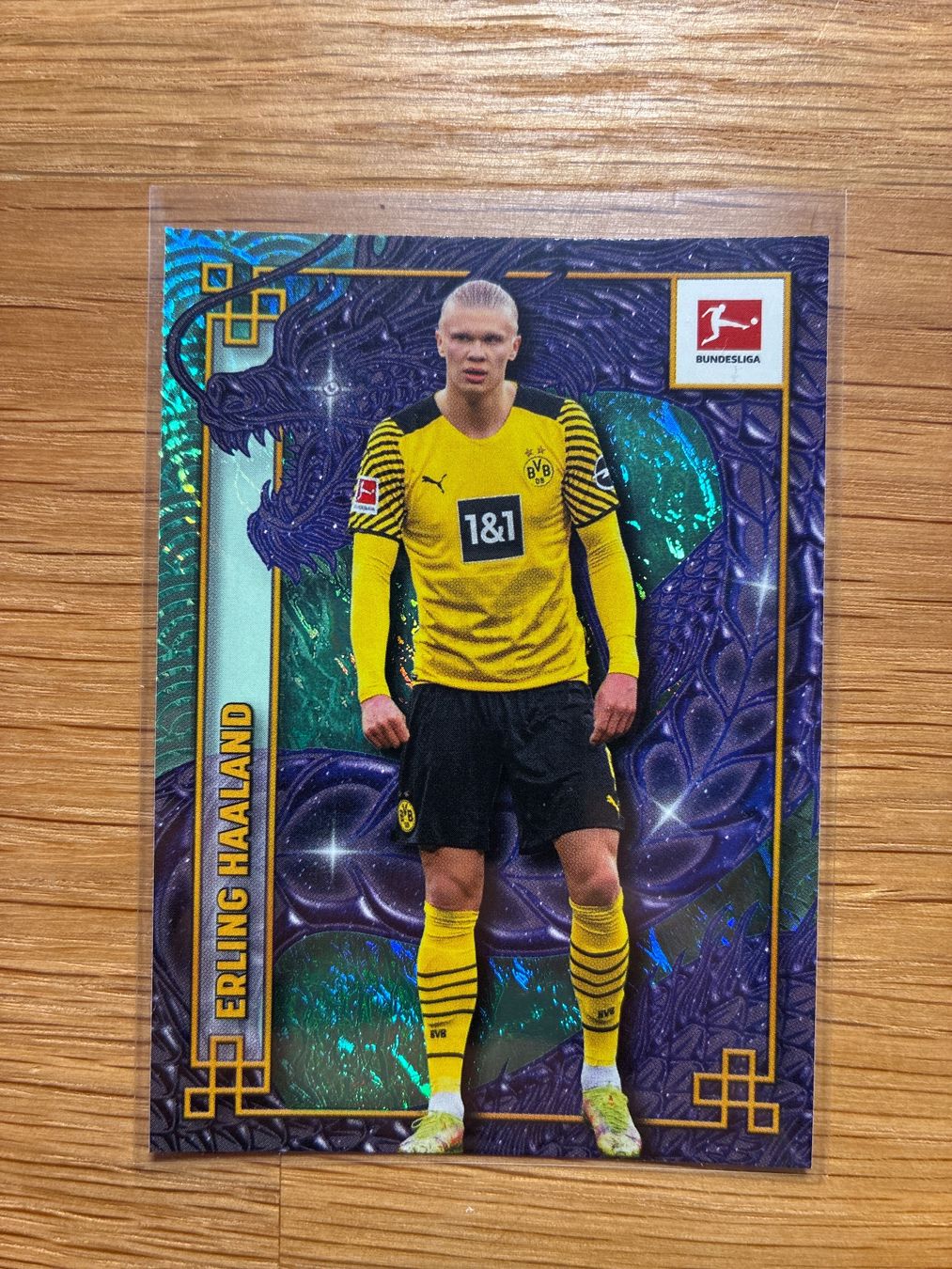 Topps Sammelbilder & Trading cards: Topps Jade Erling Haaland Insert – Gebraucht aus Wangenried von Garagara