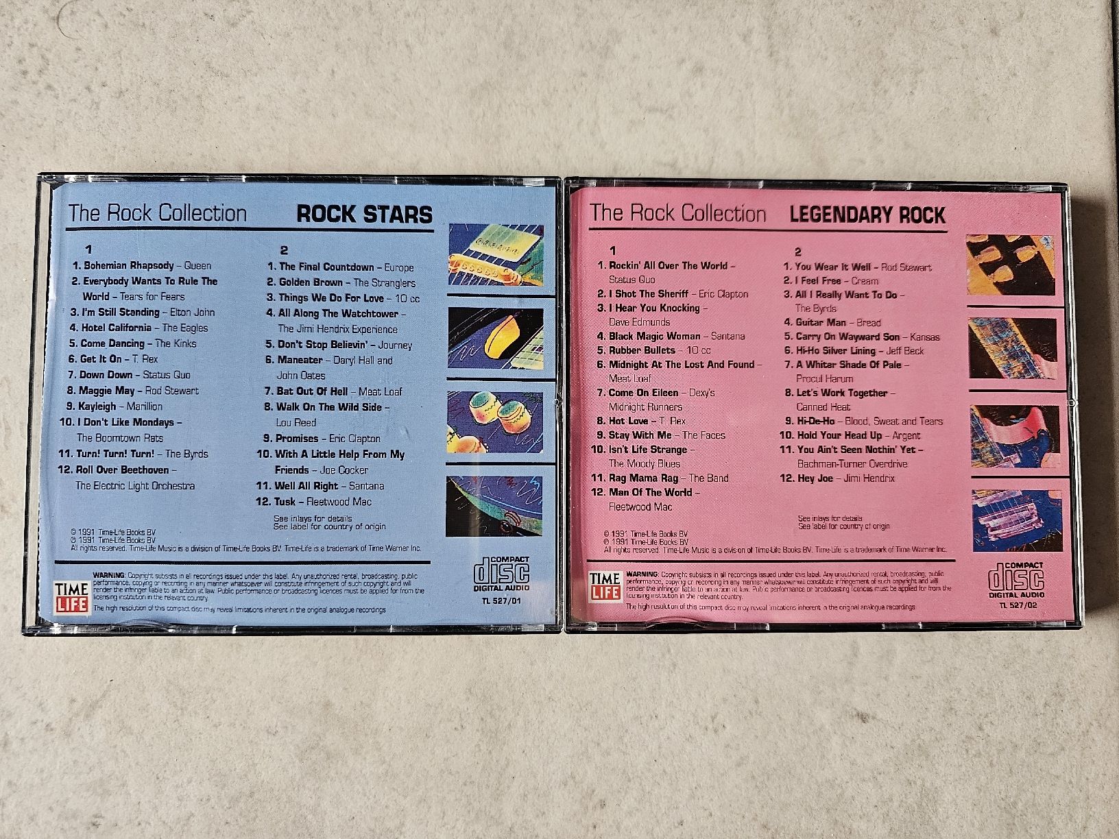CDs: Rock Stars  -  The Rock Collection  /  4 CD's – Gebraucht aus Schneisingen von backstore24 1