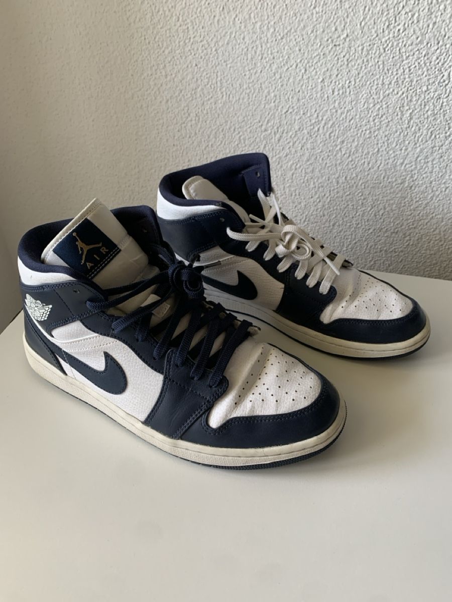 Jordan Herrenschuhe: Air Jordan 1 Mid Navy Gr.44 – Gebraucht aus Bachenbülach von Evolii7 2