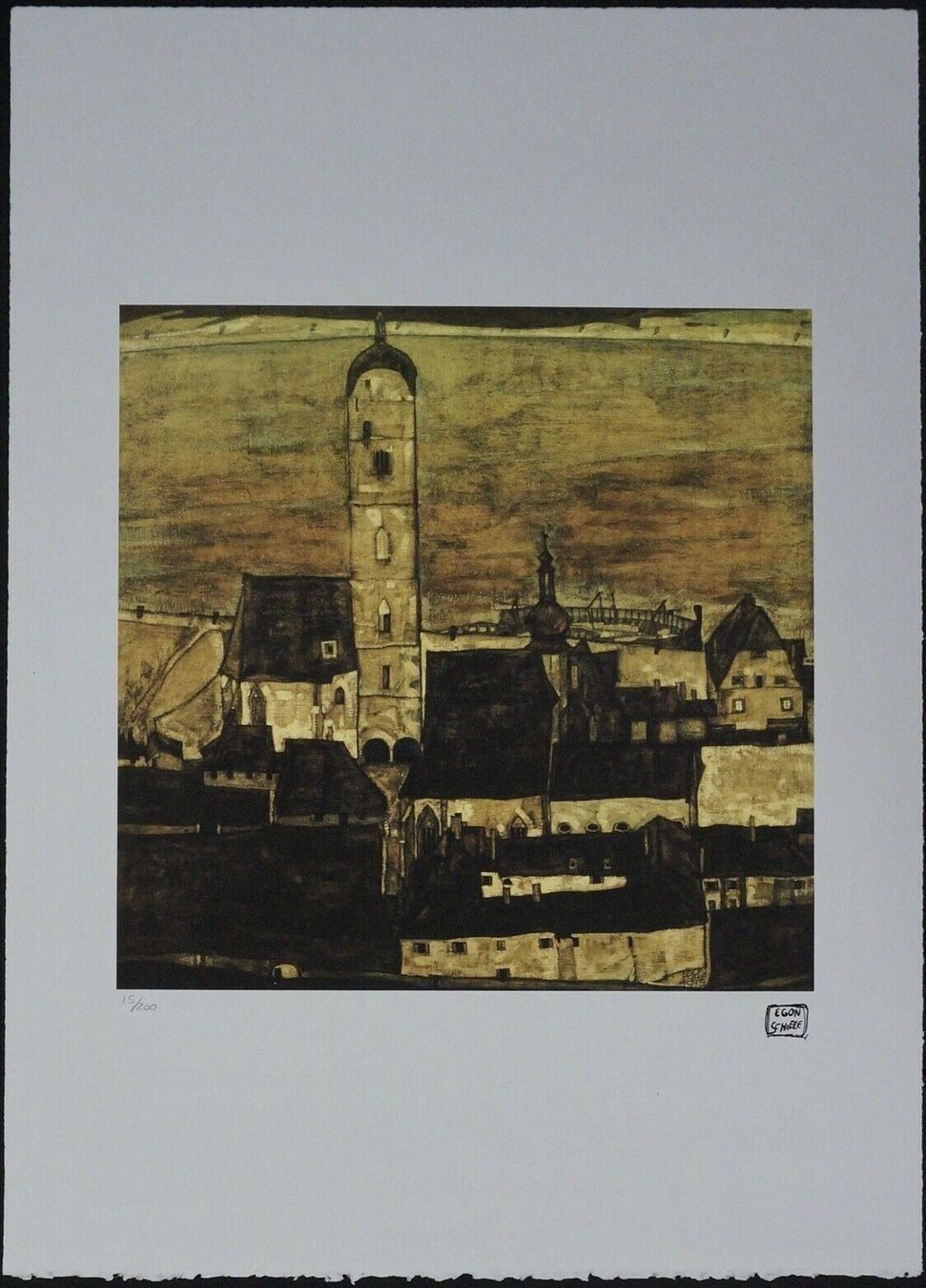 Foto & Immagini: EGON SCHIELE     HANDNUMMERIERT DRUCKSIGNIERT – Usato da Gersau venduto da grafik-kunst