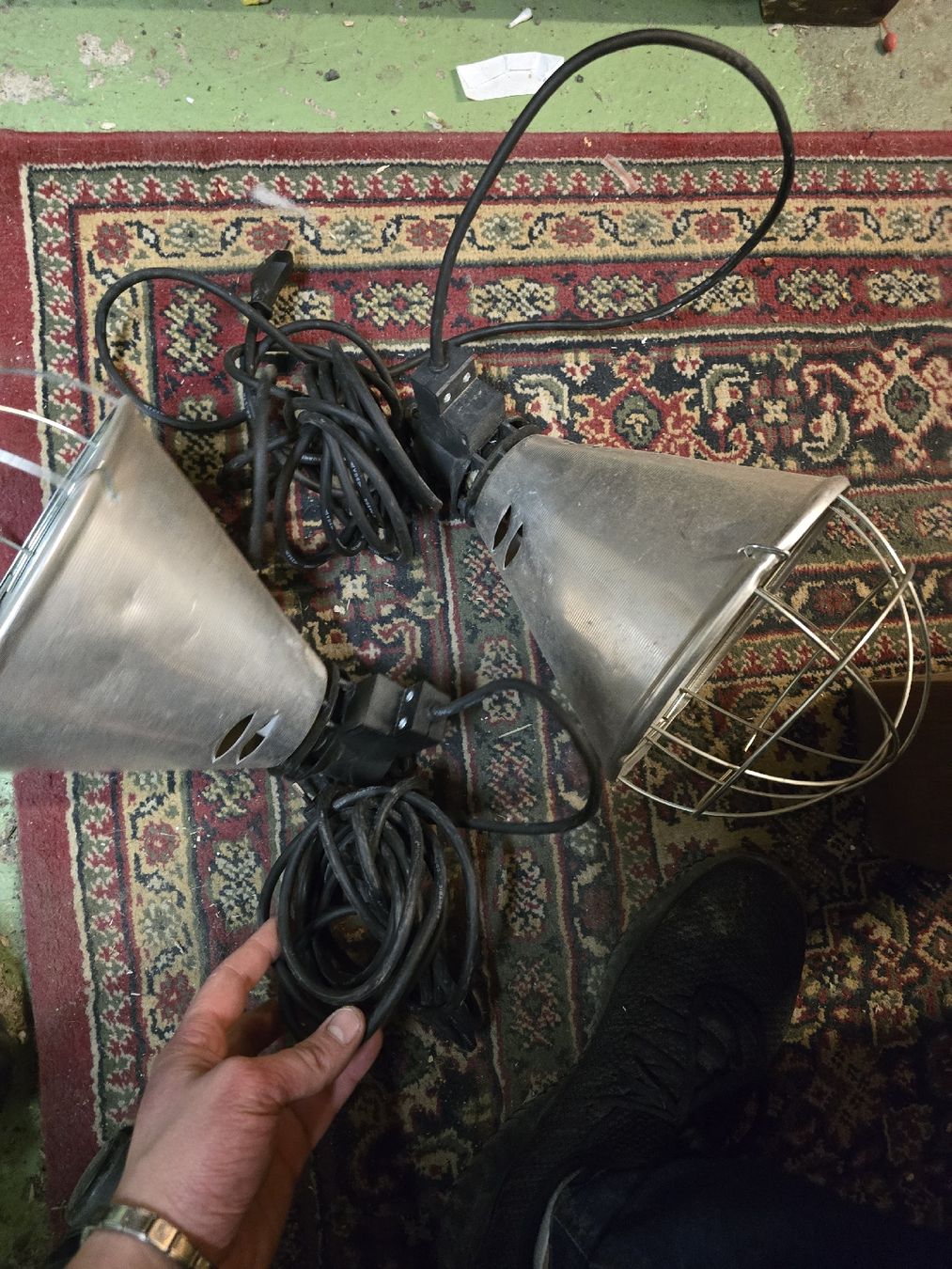 Lampen: 2 Wärmelampen nit langem Kabel (S3) – Gebraucht aus Rorschach von TimelessTrading 3