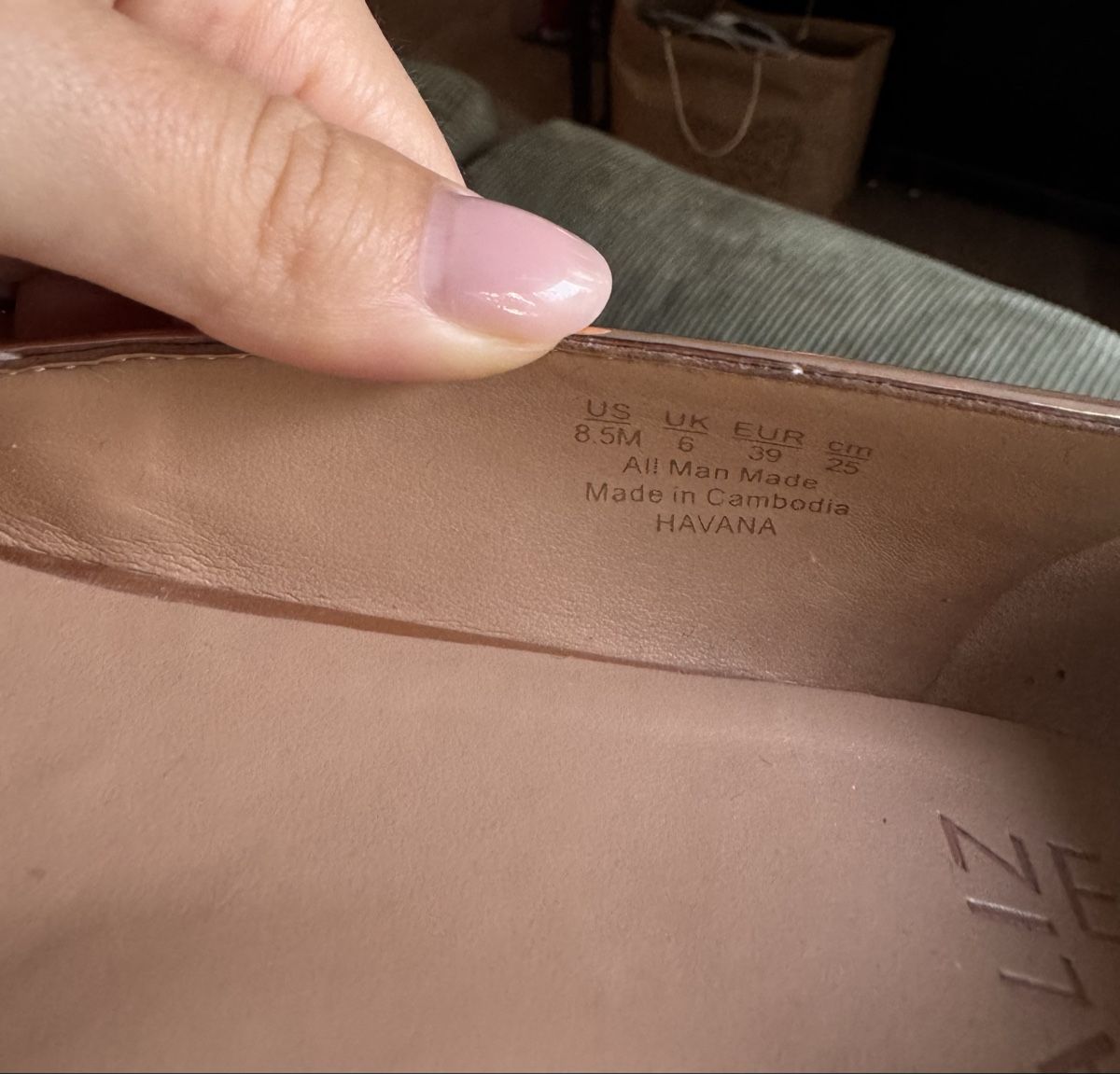 Scarpe da donna: Neutralizer Rose Gold Pointed Ballet Flat – Nuovo (secondo la descrizione) da Zürich venduto da ari_cr2f 5