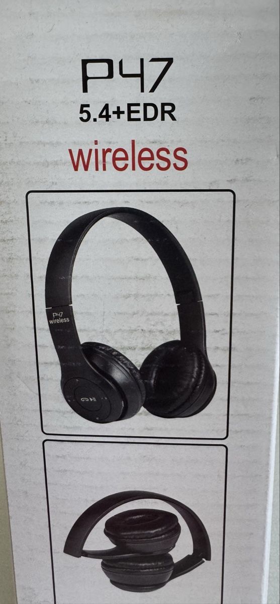 Kopfhörer: Cuffie P47 Wireless Bluetooth. – Neu und originalverpackt aus Rothrist von and_2n2j 1