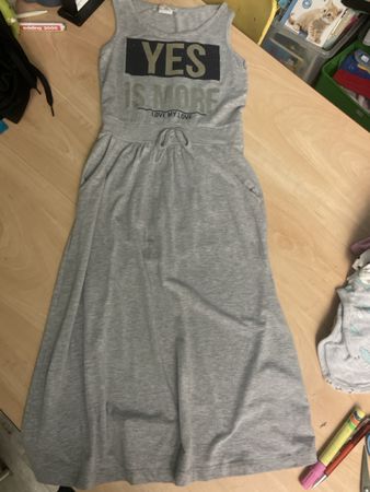PPL Girls Sommerkleid grau Grösse 128/134 neu