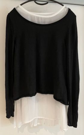 Sir Oliver, toller Pullover in Layeroptik, Grösse 36