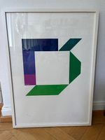 Farbserigrafie Max Bill, 1970, Aufl 38/100, signiert