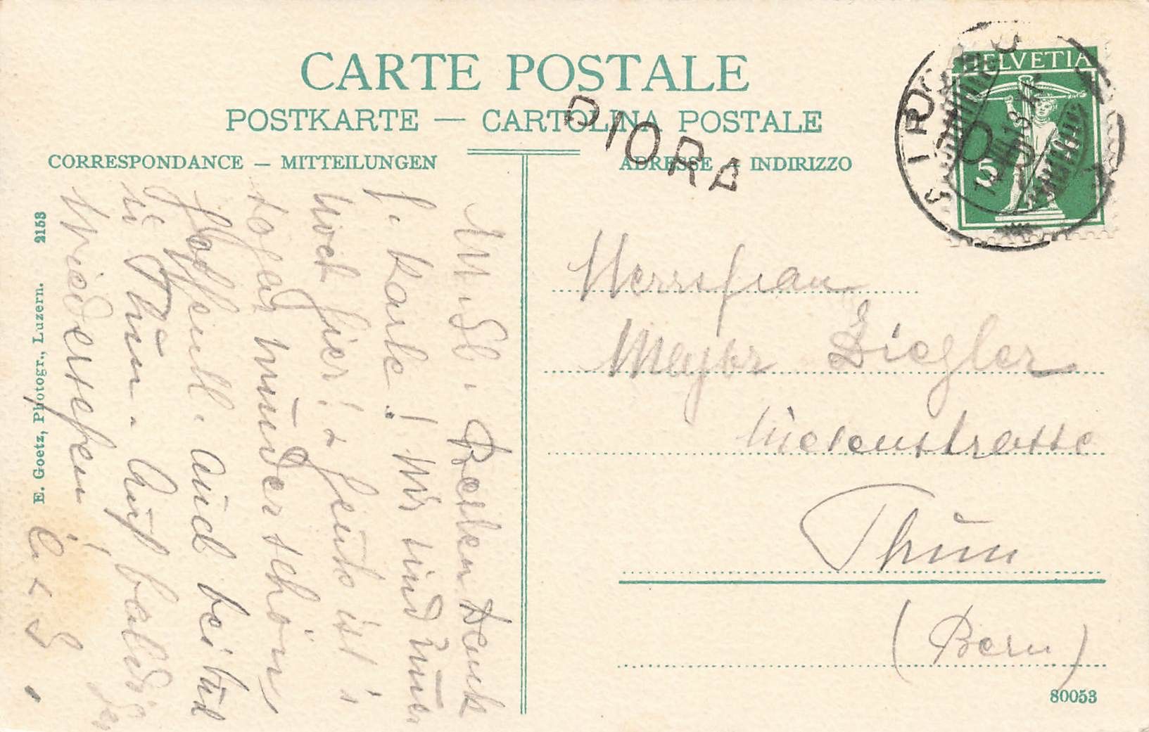 Cartoline postali: Gruss aus Piora Leventina – Usato da Biasca venduto da Blenio71 1