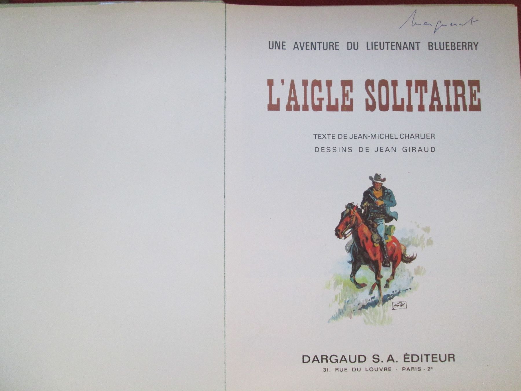 Comics: L'AIGLE SOLITAIRE – Gebraucht aus Lausanne von Leag 4