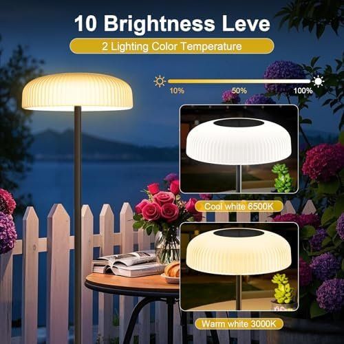 Lampade: Solar Stehlampe Outdoor USB C aufladbar – Nuovo e nell'imballaggio originale da Hundwil venduto da Stallone5 4