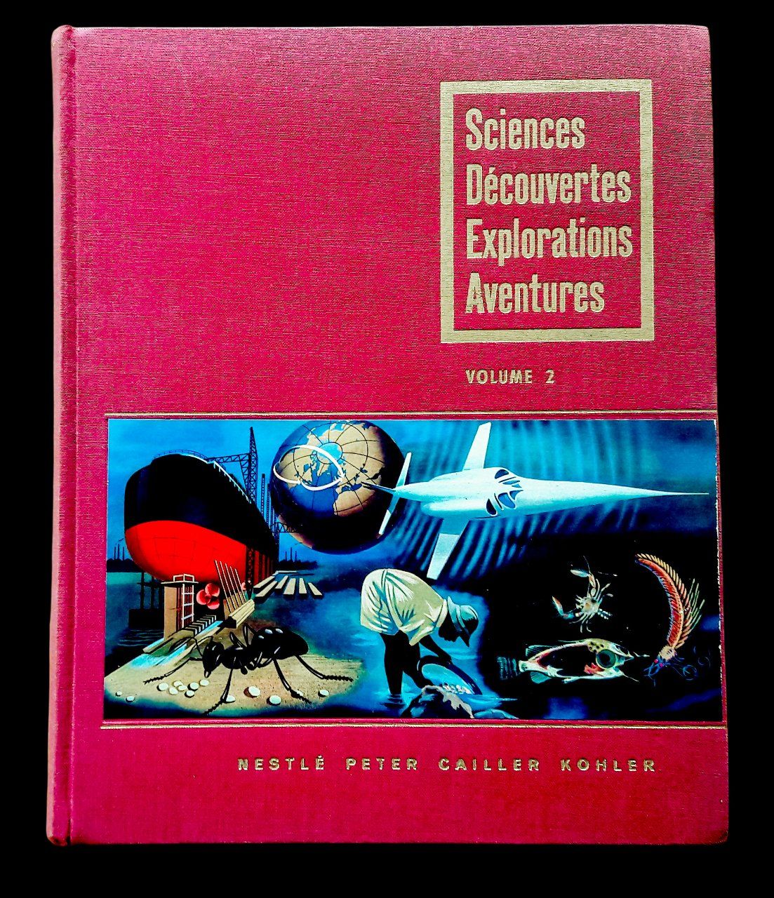 Bücher: Sciences, découvertes vol. 2 NPCK 1956 – Gebraucht aus Tavannes von Nekosumi