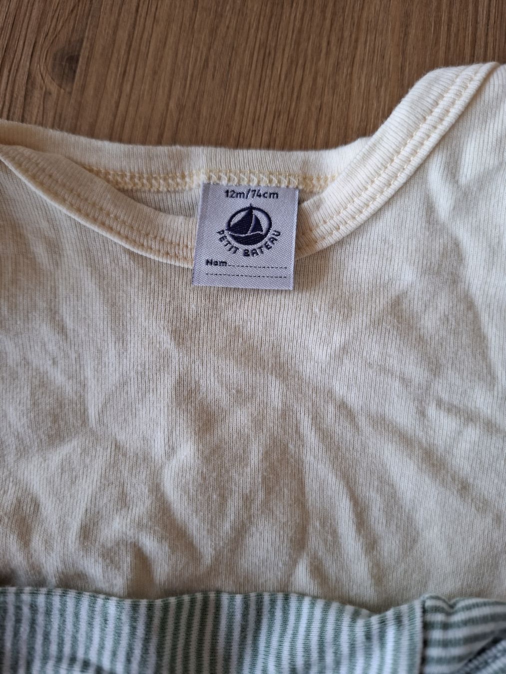 Petit Bateau Sous-vêtements: 2 body Petit Bateau 12m – Neuf (Voir description) à Genthod par daf_odill 2