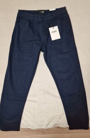 Pantalon Icon Amsterdam bleu roi taille 34
