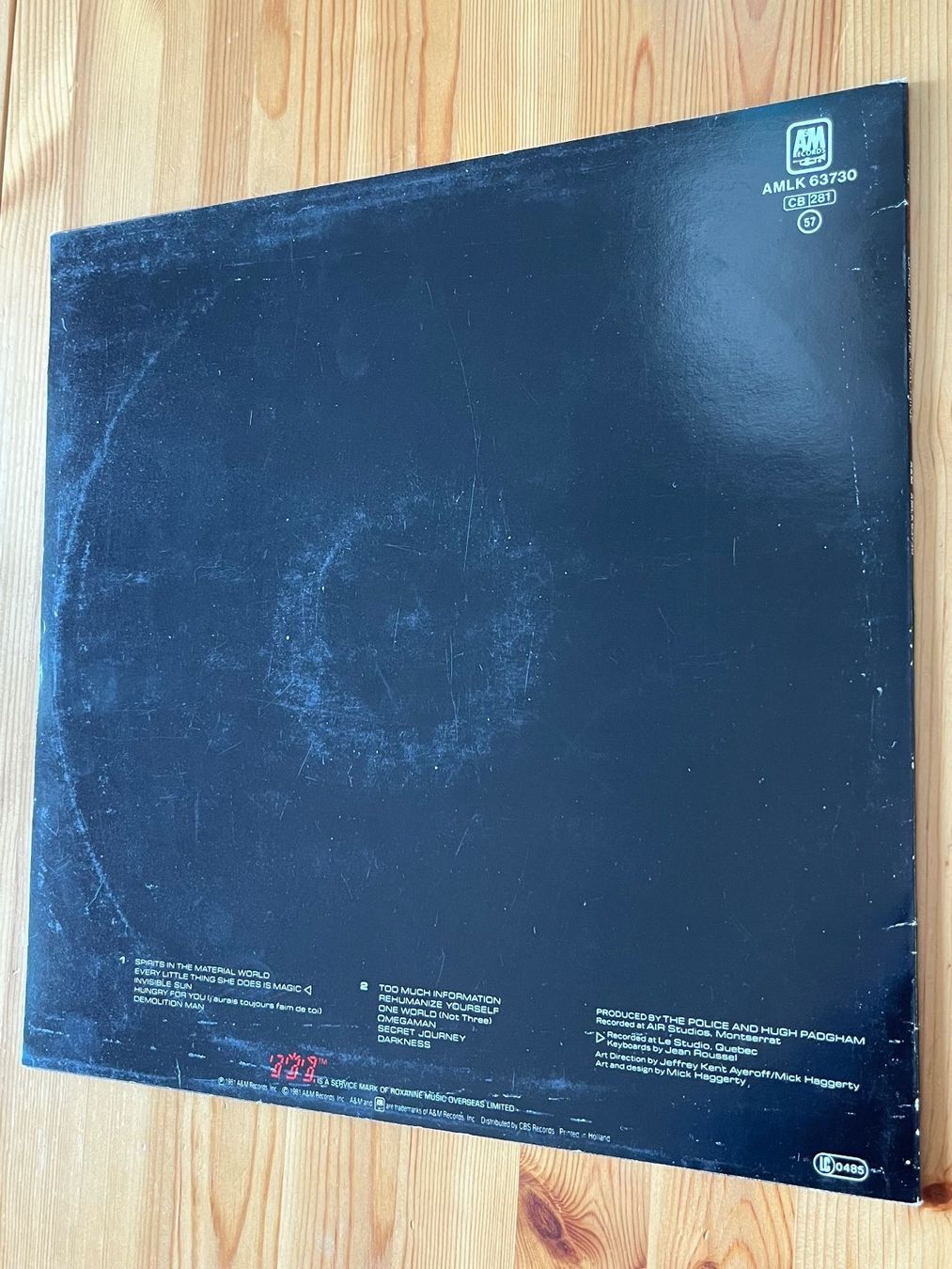 Dischi in vinile: The Police - Ghost in the Machine - LP 12" – Usato da Zürich venduto da Gurkis 1
