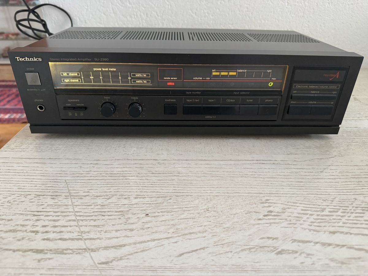 Technics Amplificatori: Technics Stereo Integrated Amplifier SU-Z990 – Usato da Zunzgen venduto da milesdavis76