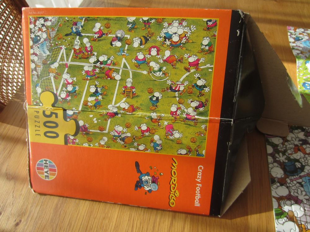 Mordillo-Puzzle 500-teilig Crazy Football | Kaufen auf Ricardo