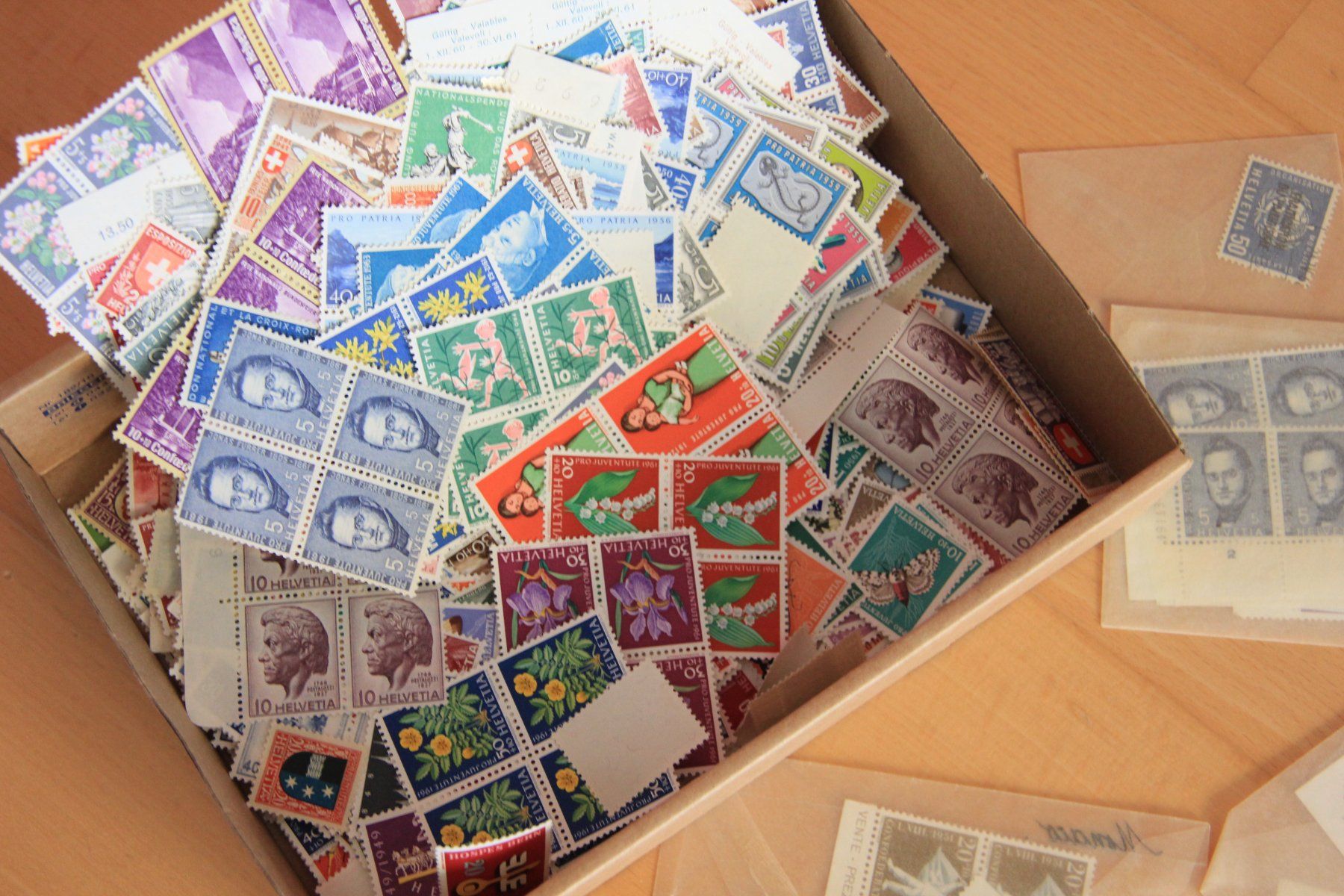 Alle Briefmarken: Schweiz Sammlung meist postfrisch – Gebraucht aus Schlieren von Sternstunde2 1