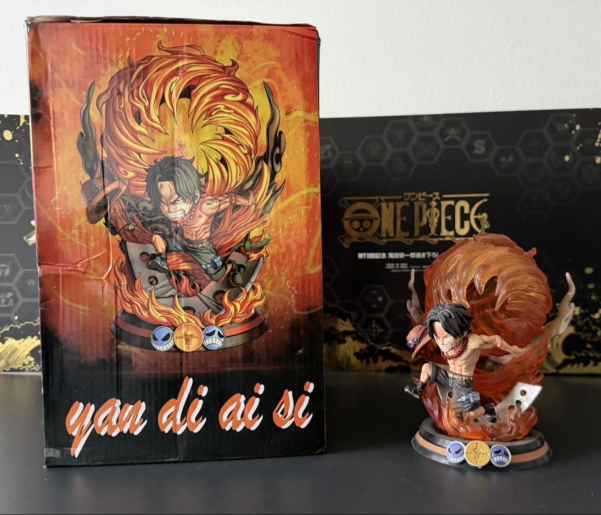 Statuette: Ace One Piece Figure Fuoco🔥 – Usato da S. Pietro venduto da pap_nd2w 5