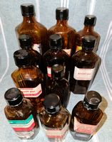 Bouteilles de pharmacie / lot.