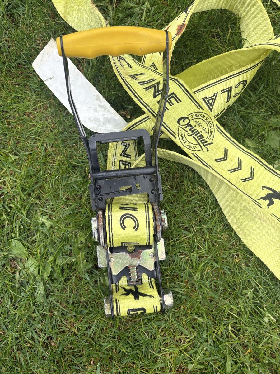 Attrezzatura da arrampicata: Slackline Gibbon 10 + 3 Meter – Usato da Berikon venduto da janick7 5