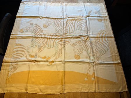 Hermes Scarf "Zebres II" by Robert Dallet 90cm Silk