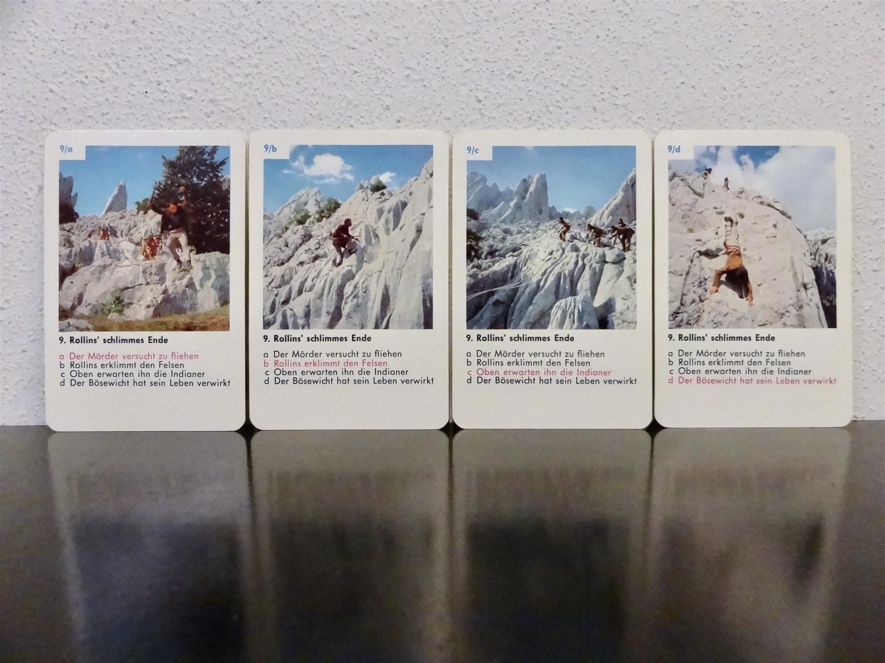 Giochi: schönes altes Quartett WINNETOU III – Usato da Kerzers venduto da wisaundso 9