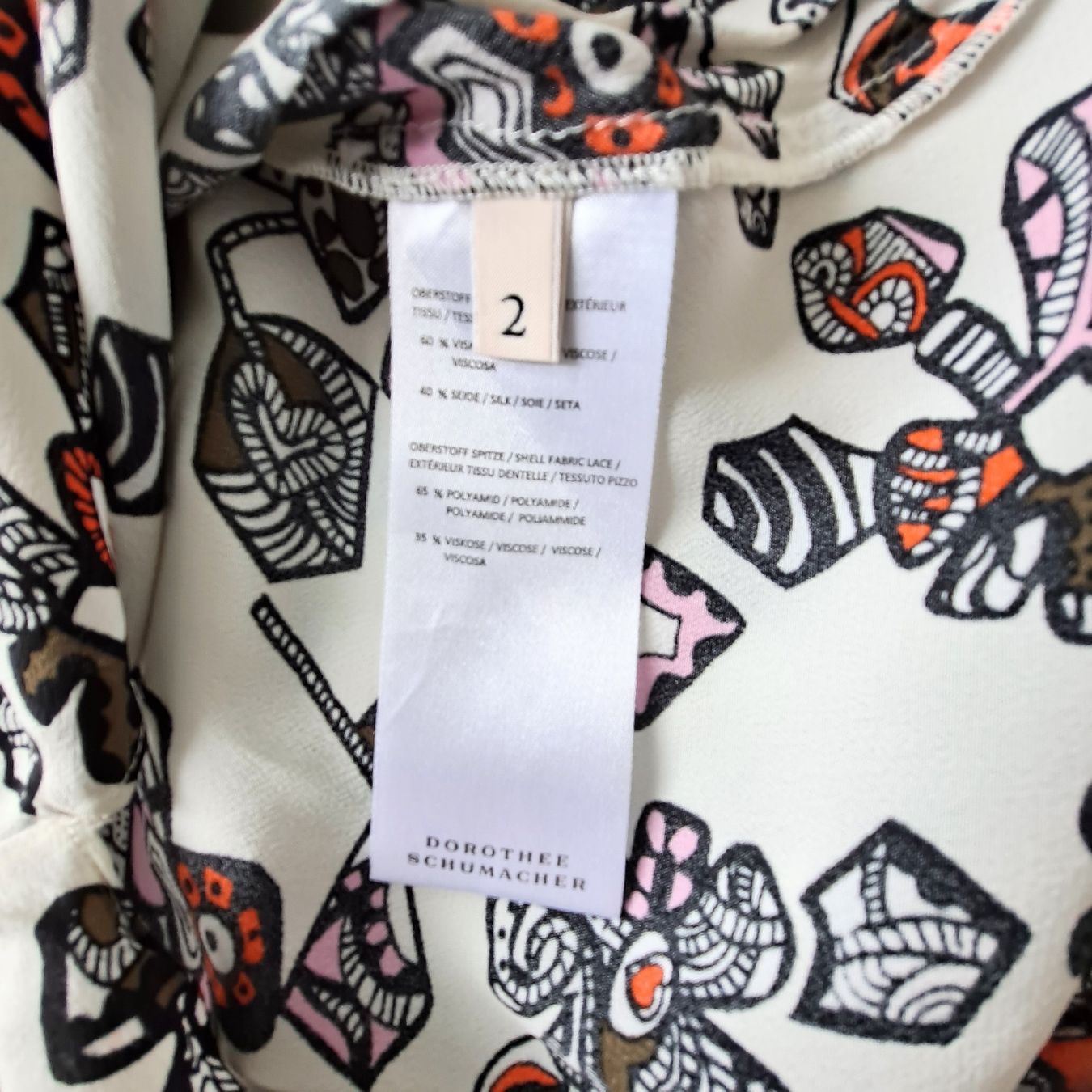 Dorothee Schumacher Top: Dorothtee Schumacher Top, Seidenmischung Gr  2, 36 – Usato da Liestal venduto da Mas-Y-Mas 3