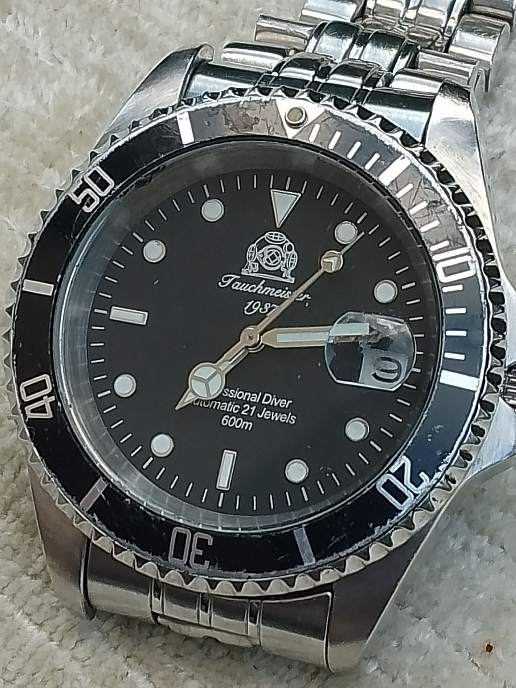 Uhren: Tauchmeister 600m Automatic 40mm läuft – Gebraucht aus Agno von sam2608 3