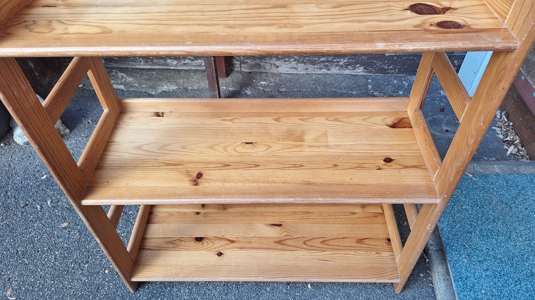 Scaffali: Vintage Holz - Regal  127cm hpch – Usato da Dornach venduto da majo8689 2