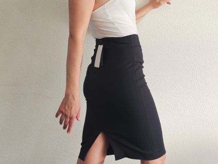 Zara Woman Bleistiftrock Schwarz Grösse S – Neu