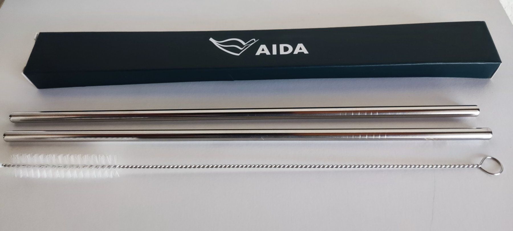Cucine complete: AIDA Metalltrinkhalme – Nuovo e nell'imballaggio originale da Grenchen venduto da Boogie10